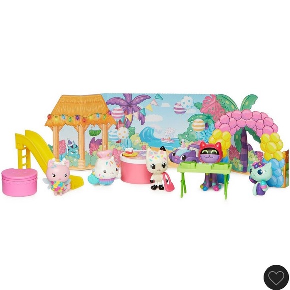 Gabby's Dollhouse Pandy Paws Birthday Figure Set - Picture 2 of 3